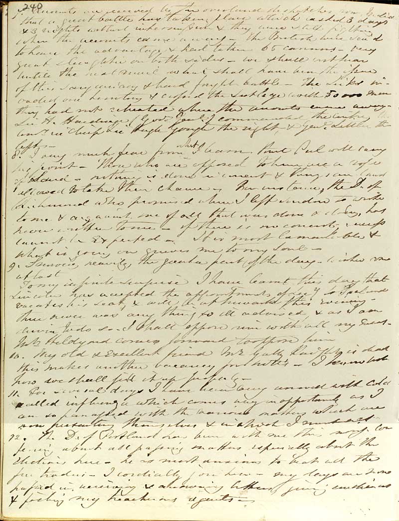 Diary entry for 12 Feb 1846 (Ne 2 F 7, p. 240)