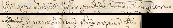 Section of deed